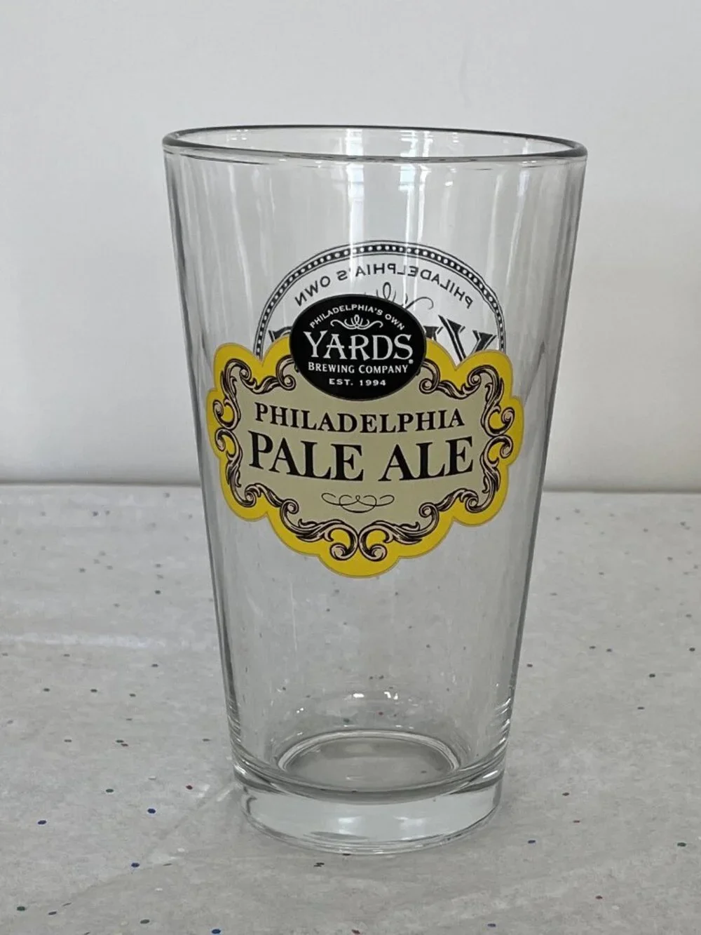 Yards Brewing Company's Philadelphia Pale Ale Collectible 16-ounce Pint Glass